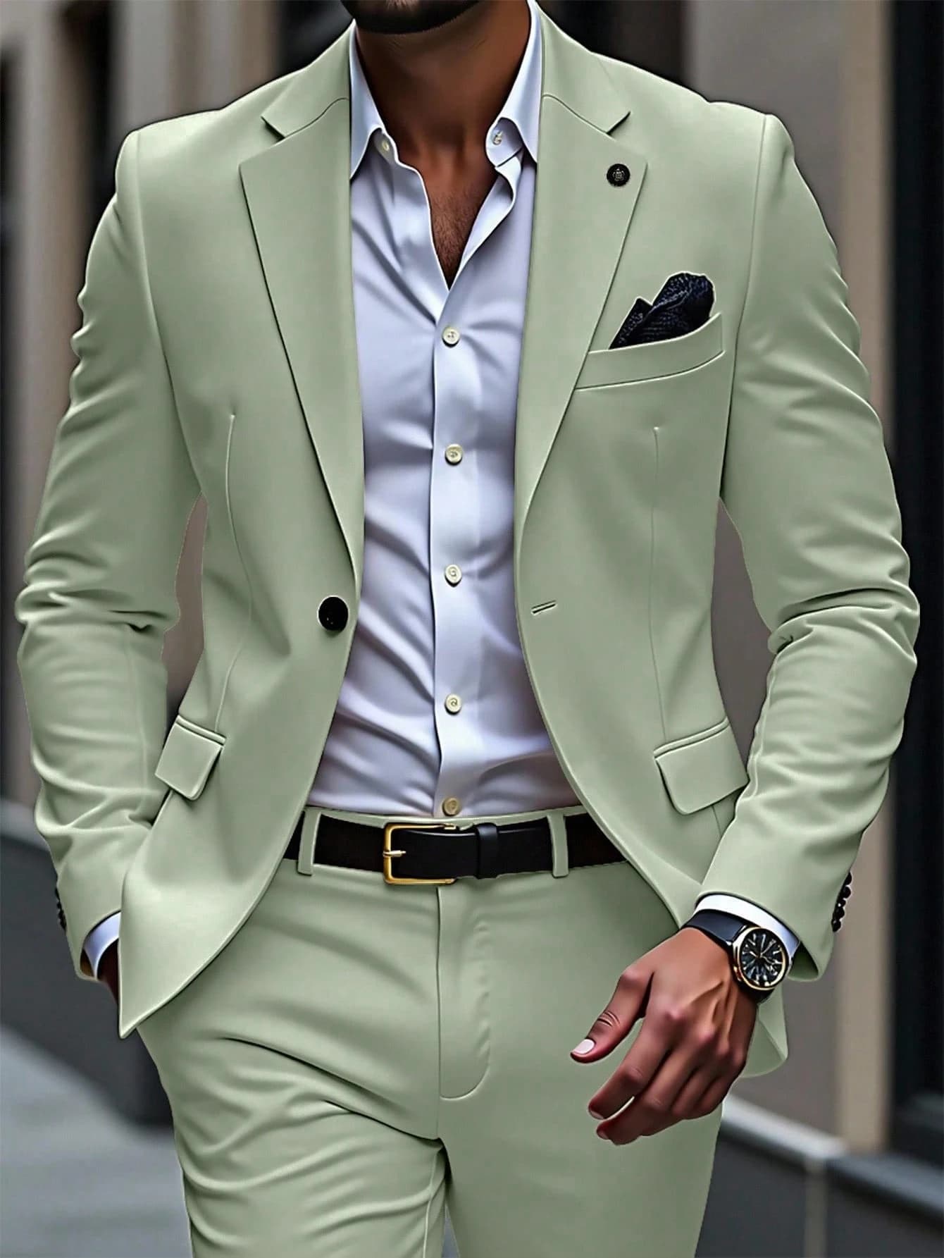 Manfinity Mode Men 2-Piece Set Formal - image 2